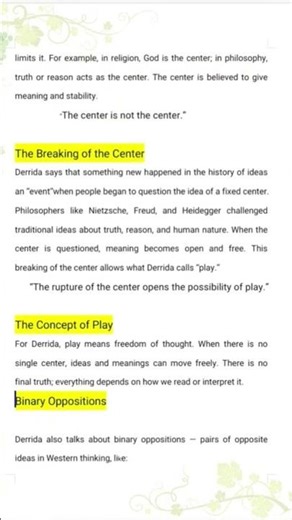 #jacques derrida#RKGuidance15#english# contemporary literary criticism