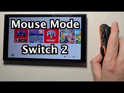Nintendo Switch 2: How to Use Mouse Mode!