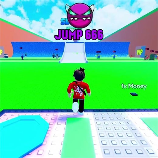 Jump VS Death Tsunami 🌊 #roblox