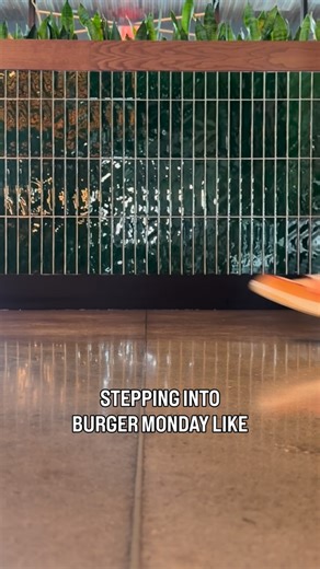 Managers with the drippp 👟🍔 $5.99 Classic Burger Monday | 30hop