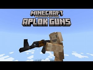 Aplok guns Minecraft bedrock showcase
