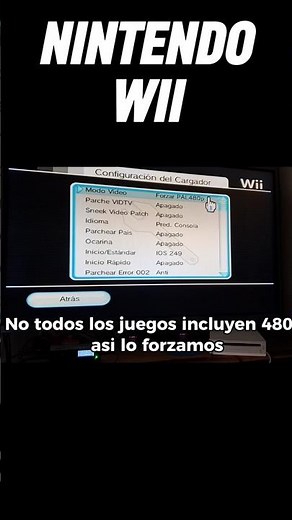 How to force 480p in USB Loader GX (Wii)