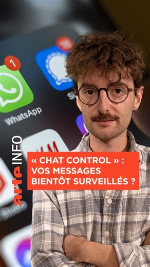 Et si demain, avant d'envoyer un message privé, celui-ci était scanné par un algorithme ? Avec son projet « Chat Control », l’UE voudrait introduire cette possibilité pour détecter les potentiels contenus p*docriminels. Mais il est loin de faire l’unanimité. Vidéo : Romain Michelot | ARTE Info