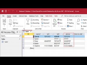 How to add calculated field IIF(IS NULL) in table MS access database