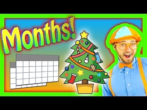 Nursery Rhymes - Months of the Year Song