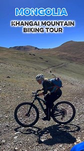 1.5K views · 11 reactions | The Khangai Mountain Bike Tour in central...