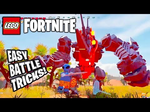 BRUTE BATTLE Ultimate Guide for LEGO Fortnite!!! Grassland, Dry Valley and Frost!