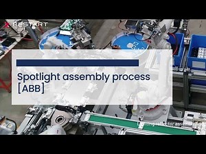 FlexiBowl® 800 Parts Feeder | Spotlight assembly process [ABB] - General Industry