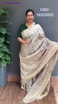 Ep 1935 | Elegant Saree Collections Starts @ 995/- Cloud Dzigns |