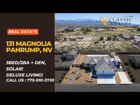 🔥SOLD🔥🌞Full Solar at an Affordable Price🌞3 bed/2 bath House for Sale in Pahrump, NV