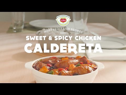 Del Monte Kitchenomics: Sweet and Spicy Chicken Caldereta Recipe