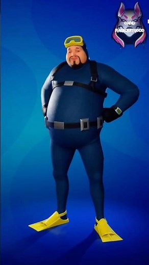 *NEW* DAVE THE DIVER SKIN in FORTNITE (Chapter 7 Season 3) #fortnite #gaming #shorts