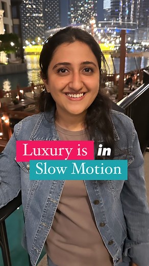 Aditi Randev | Luxury products are depicted in slow motion so that you immerse in their intricate details. The more a feeling of immersion is built on,... | Instagram