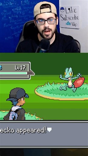 Shiny Treecko! #pokemon #shinyhunting #shinypokemon #shiny #youtubeshorts #shorts #pokemonemerald