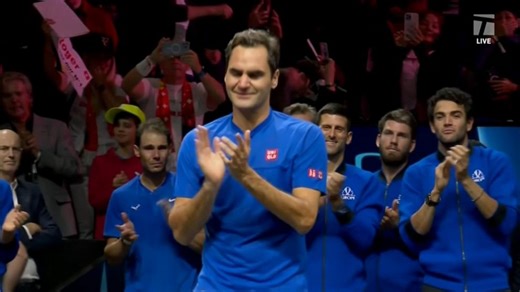 Roger Federer plays final match of his career