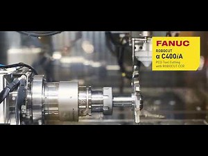 EMO 2015 Video episode 5 - Robocut C 400iA PCD Tool Cutting with Robocut CCR