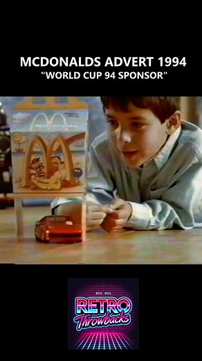 17K views · 63 reactions | Mcdonalds advert 1994 "world cup 94 sponsor" ⚽️ #mcdonalds #advert #90s #worldcup #football #britishtv #throwback #memories #nostalgia | Retro Throwbacks | Facebook