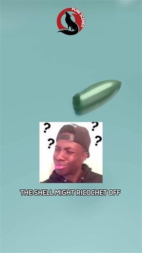 Pure Scenes on Instagram: "Why didn’t faster shells always mean better armor penetration? In this video, we break down the brilliant engineering behind one of the most effective tank ammunition designs ever created the Armor-Piercing Capped Ballistic Capped (APCBC) shell. You’ll learn how pure kinetic energy can fail against sloped armor, why shells ricochet at extreme angles, and how engineers solved this problem using a clever two-cap system. First, a soft cap deforms on impact, correcting the