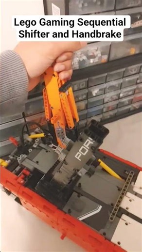 Lego Technic Gaming Sequential Shifter and Handbrake (MOC)
