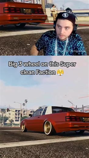 Faction on some big 3 wheel motion lookin clean👌😤 #gta5 #lowrider #gaming #fyp #foryoupage