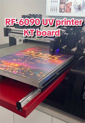 Refinecolor RF -6090 uv printer, customize KT board easily!🥰🥰🥰#uv #uvprinter #customziation #refinecolor #refinecolorprinter #uvdtf #customizedgifts #KT #ktboard #advertising