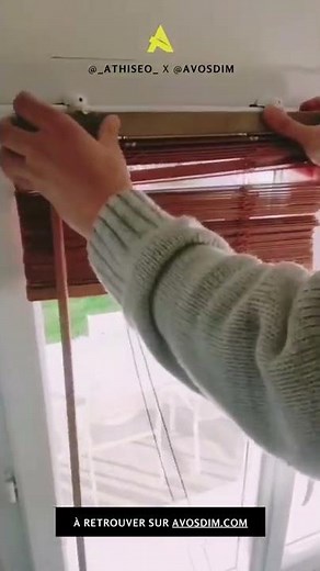 🇫🇷 Comment installer un Store Vénitien en Bois sans perçage ?