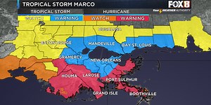 TRACKING THE TROPICS: Hurricane warnings issued for Louisiana Coast