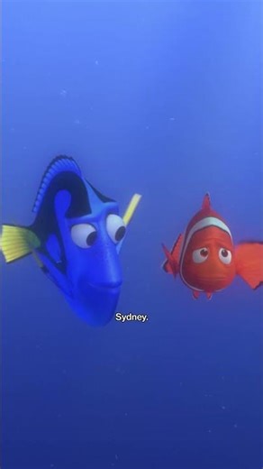 dory makes a new friend, unfortunately #FindingNemo #Freeform
