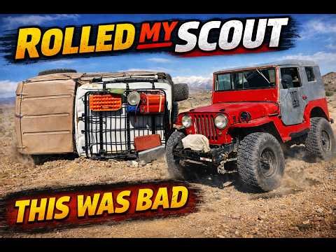 I Rolled My Scout in Utah’s West Desert