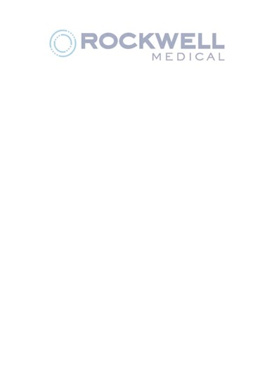 Rockwell Medical Announces 3-Year Co-Promotional  Collaboration with B. Braun Medical | Marc Chuma