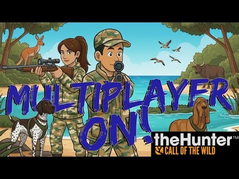🔴LIVE ON! - Multiplayer com os amigos no TheHunter Call Of The Wild