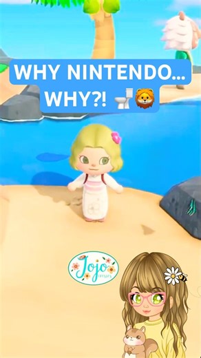 Is Nintendo trolling me with my ACNH Birthday Twin? 🚽🦁 #shorts #acnh #animalcrossing