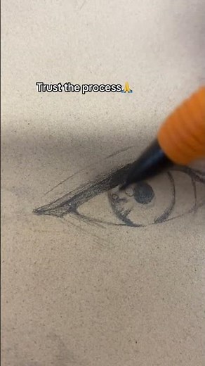 This Desk Drawing Is more Satisfying ✏️ | eye drawing
