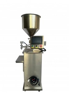[Hot Item] Semi-Automatic Industrial Vertical Filling Machine for High Viscosity Liquids & Pastes