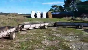 24K views · 160 reactions | Follower Submit Hey NZ Farming I want to share my video for the tiny mightys. This beast pulls 12 pk bins effortlessly. Cracks me up to think about it 藍 | NZ Farming | Facebook