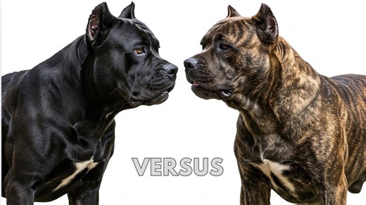 The ultimate showdown: Cane Corso vs Presa Canario