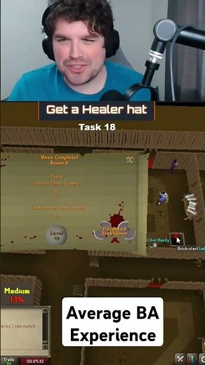 Average Barbarian Assault Experience #osrs #hcim