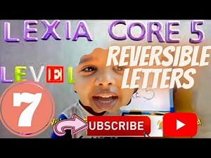 Lexia Core 5 Level 7 First Half Reversible Letters | Sight Words for kids | Learn with amir