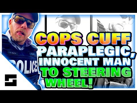 Cops Lock Disabled Man To Steering Wheel