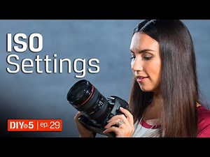 Photography for Beginners - Camera Light Sensitivity - ISO Explained 📷 DIY in 5 EP 29