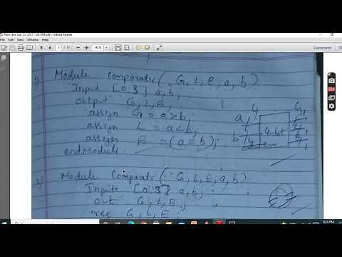xilinx | 4 bit comparator verilog code