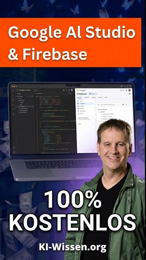 Apps mit KI erstellen – und Daten mit Firebase speichern