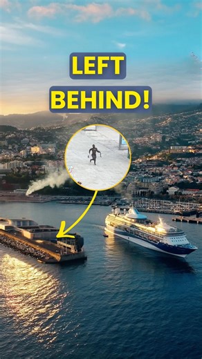 Miss the cruise ship and there is only two outcomes, get left behind or you become a pier runner!