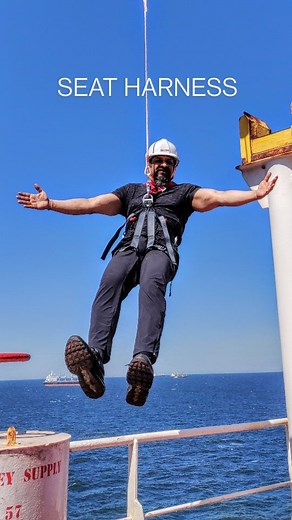 Types of harness and their application. #capt_sams #safety #staysafe #safetyfirst #safetygear #industrial #marine #mariner #seafarer #protection #personalprotection #ppe #ppg #fallprevention | Samarth Sinha
