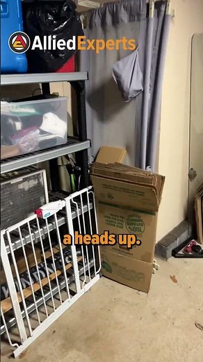 Dryer venting straight into the garage - why this is a bad idea in any home!❌ #energy #home #hvac