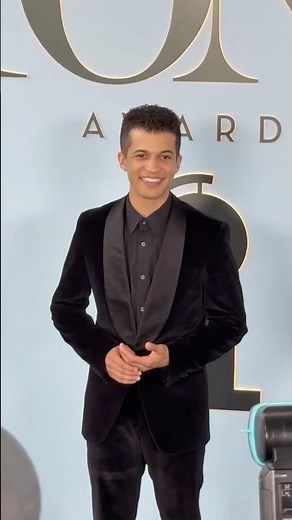 Jordan Fisher on the Red Carpet at the 79th Annual Tony Awards in New York City
