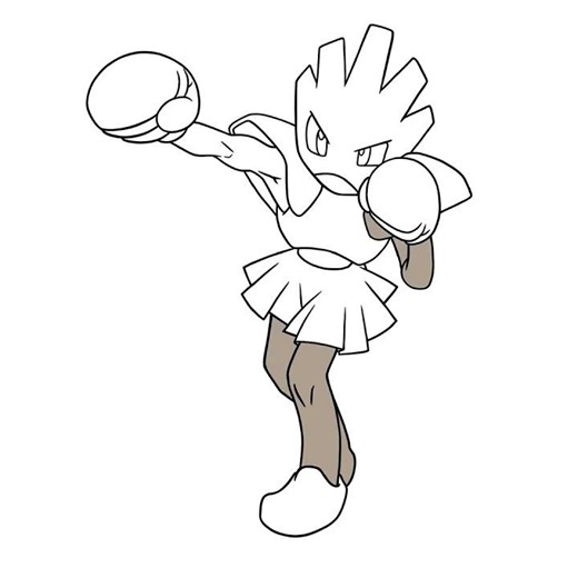 Pokémon | First Generation | Hitmonchan | Time Lapse Drawing