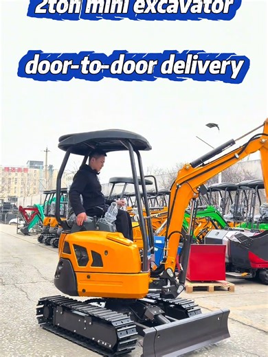 Mini Excavators for Sale in the U.S. with Free Delivery