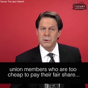 838K views · 8.1K reactions | Mark Harrison of The Labor Network just released this incredible takedown of "Right to Work" laws. Definitely worth a watch in Trump's America - KNOW your RIGHTS!! Video by The Labor Network - check them out for more information on labor rights! Shared by Occupy Democrats | Occupy Democrats | Facebook