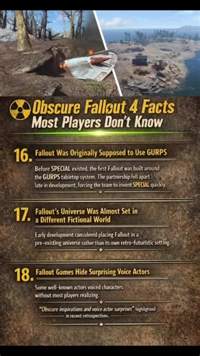 Fallout facts 🔥 #fallout #falloutcommunity #rpg #rpggaming #gaming
